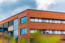 The red brick building of LAB University of Applied Sciences in Lappeenranta.