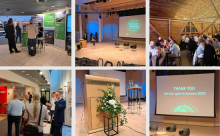 Photo collase of the Future Energy Solutions conference.